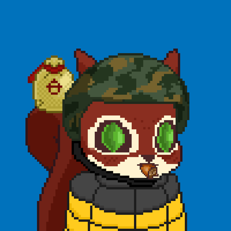 Pixel Squirrels #563